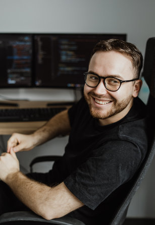 Programista Sopchy Software House tworzący sklep internetowy