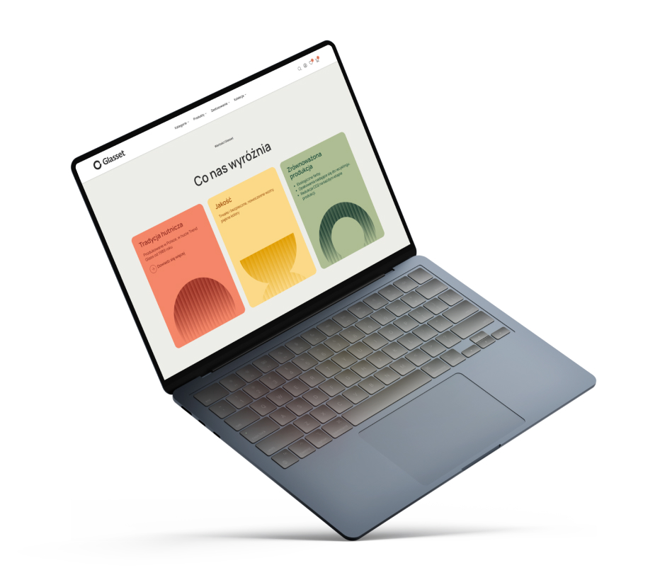 Strona produktu Glasset