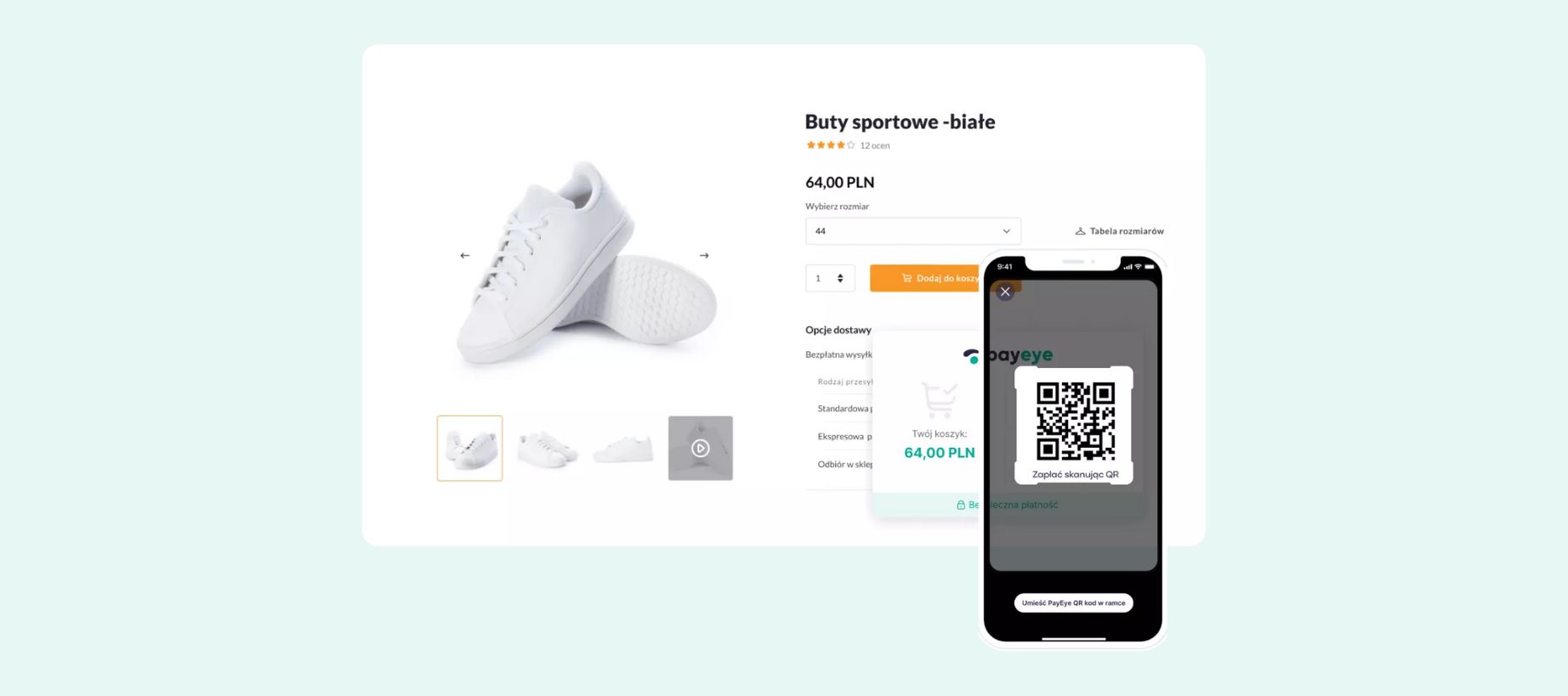 Płatność za pomocą modułu Payeye